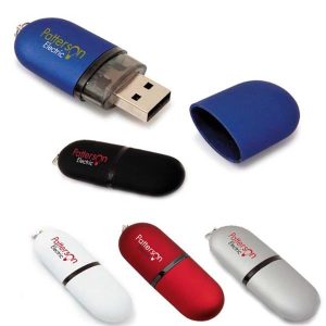 Oval USB 2.0 Flash Drive